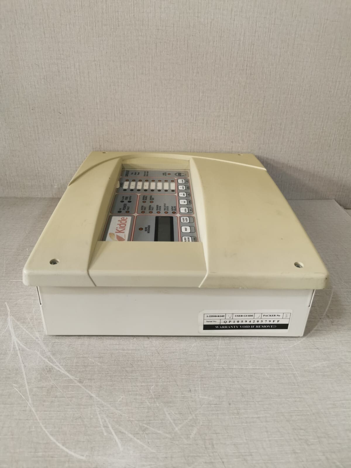 KIDDE EN 54-2 1997 KIDDE EN 54-2 1997 FIRE SYSTEM SIRIUS II 8