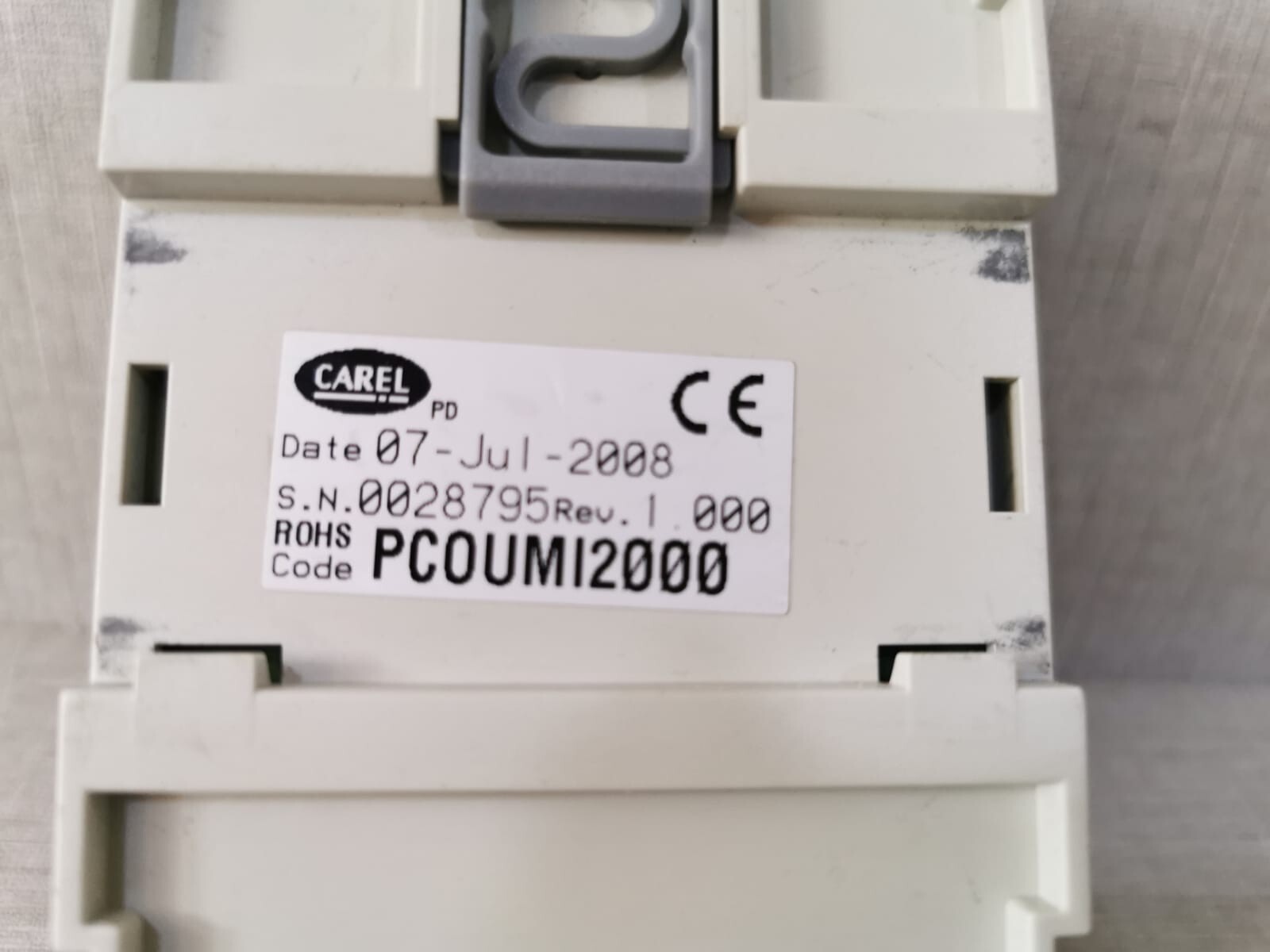 CAREL PCOUMI2000 REV.1 CAREL PCOUMI2000 REV.1.000 HUMIDIFIER INTERFACE MODULE 7