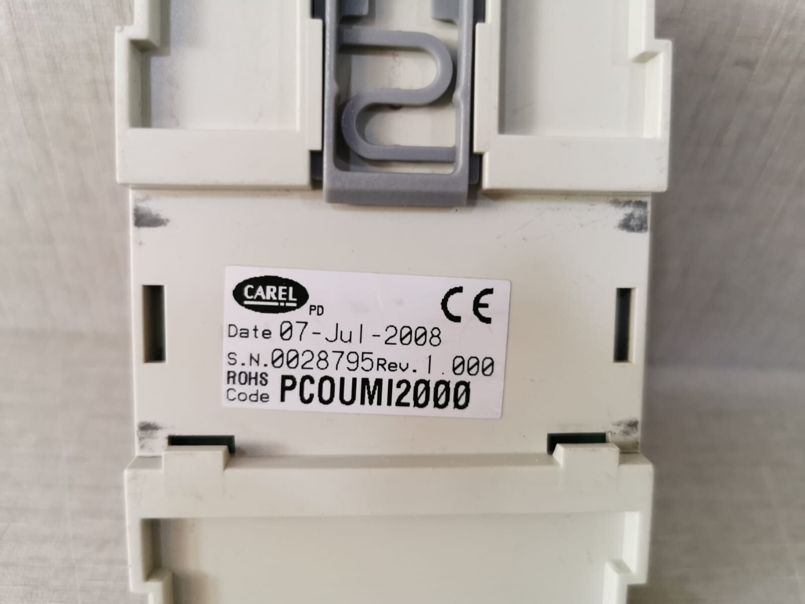 CAREL PCOUMI2000 REV.1 CAREL PCOUMI2000 REV.1.000 HUMIDIFIER INTERFACE MODULE 8