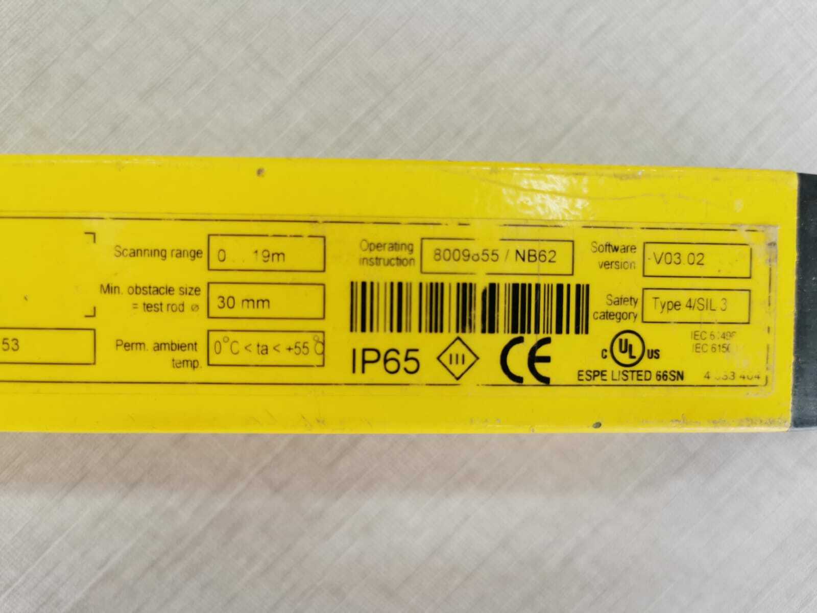 SICK 40S-1003DA010 SICK C 4000 Safety Light Curtain 40S-1003DA010 6