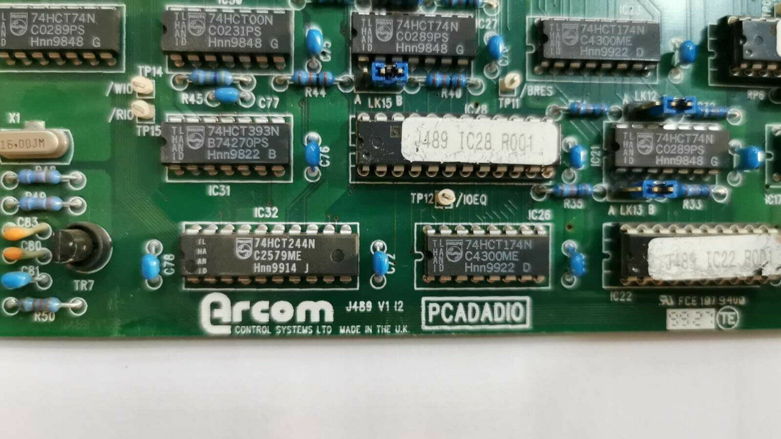 ARCOM PCADADIO ARCOM PCADADIO CONTROL BOARD 3