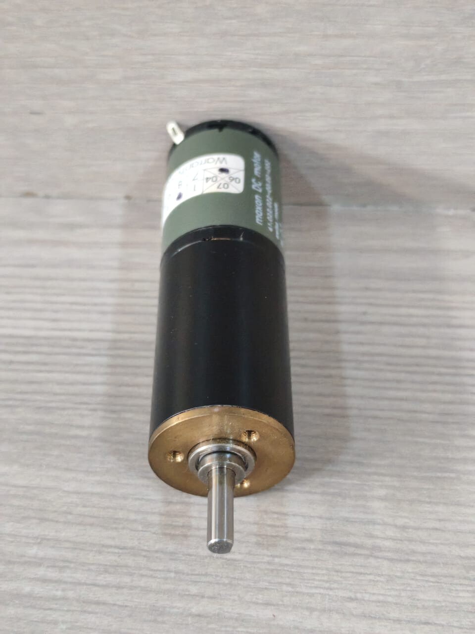 MAXON 41.022.022-00.00-202 SWISS MADE W 06 MAXON DC MOTOR 41.022.022-00.00-202 SWISS MADE W 06 5