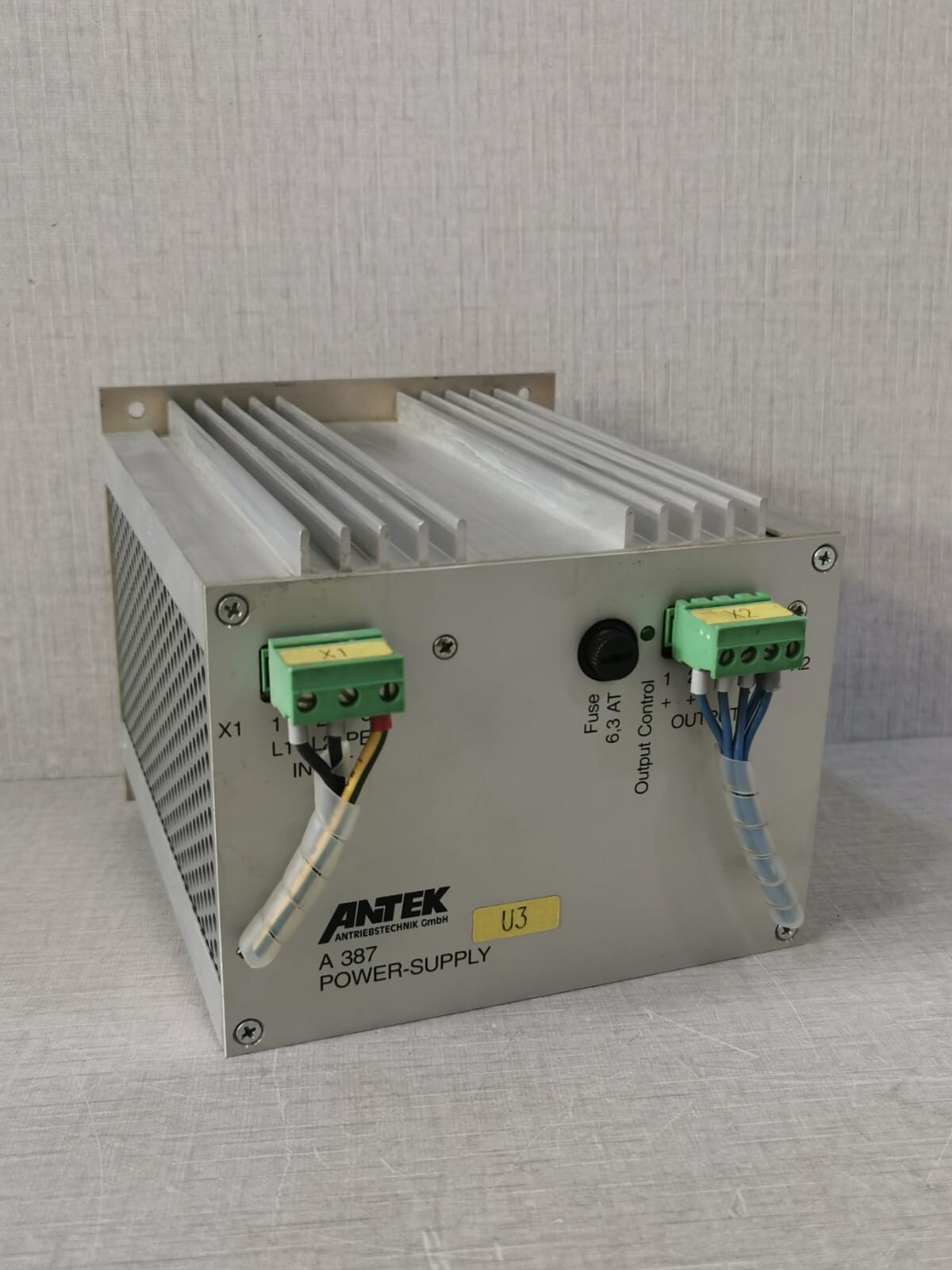 ANTEK A387-00-00 ANTEK A387 A387-00-00 400-480VAC 50/60Hz POWER SUPPLY 3