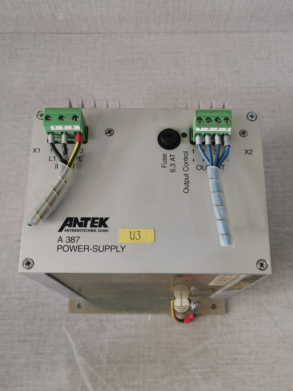 ANTEK A387-00-00 ANTEK A387 A387-00-00 400-480VAC 50/60Hz POWER SUPPLY 4