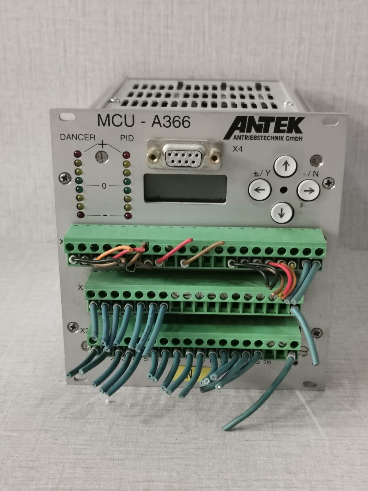 ANTEK MCU-A366-00-00 ANTEK MCU-366 MCU-A366-00-00 24VDC0.3A I/O MODULE PROCESSOR CONTROL 2