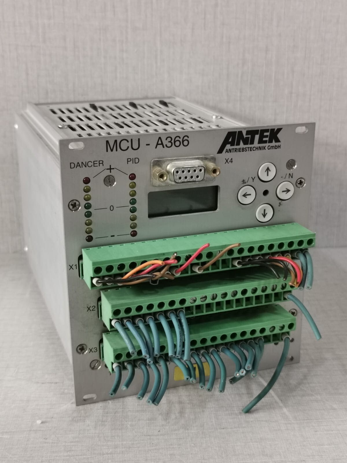 ANTEK MCU-A366-00-00 ANTEK MCU-366 MCU-A366-00-00 24VDC0.3A I/O MODULE PROCESSOR CONTROL 3