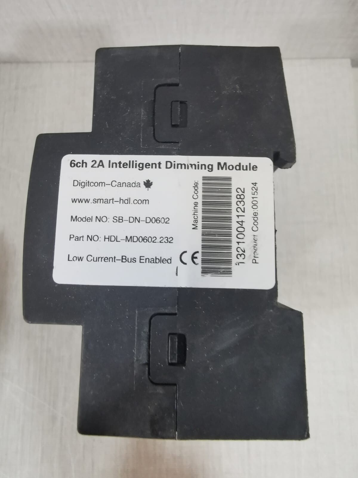 HDL Smart-Bus HDLMD0602232 SB-DN-D0602 HDL Smart-Bus SB-DN-D0602 P/n HDL-MD0602.232 6ch 2A Intelligent Dimming Module 2