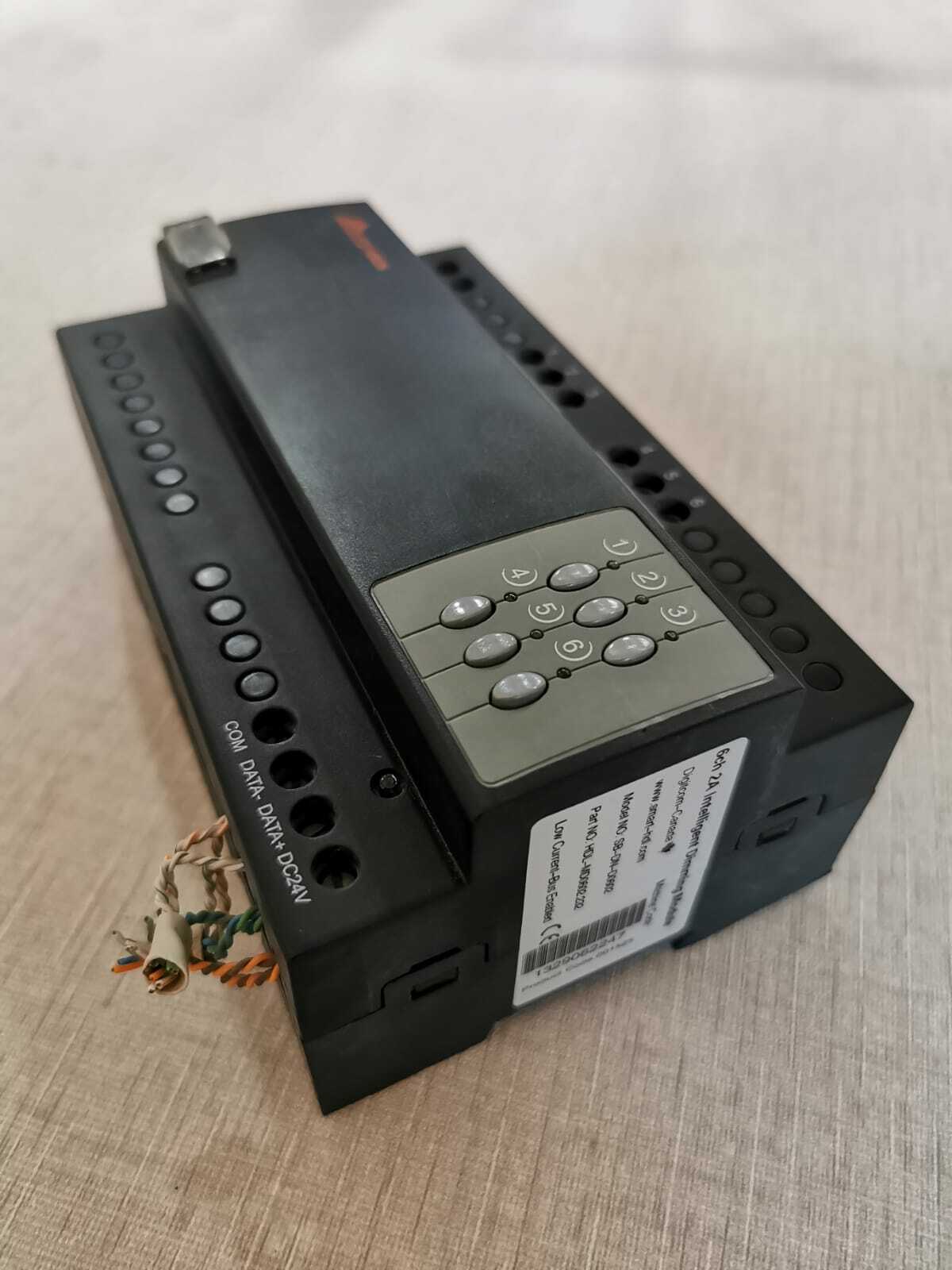 HDL Smart-Bus HDLMD0602232 SB-DN-D0602 HDL Smart-Bus SB-DN-D0602 P/n HDL-MD0602.232 6ch 2A Intelligent Dimming Module 3