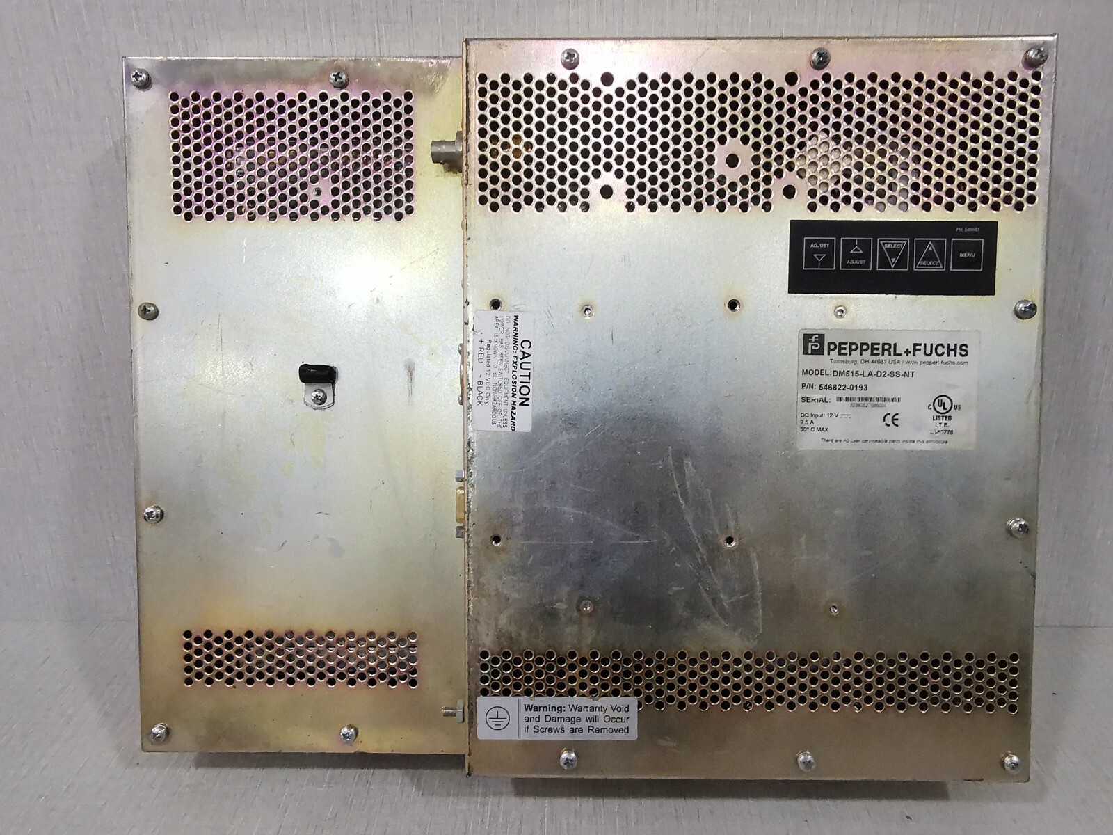 Pepperl+Fuchs DM515-LA-D2-SS-NT PEPPERL+FUCHS DM515-LA-D2-SS-NT OPERATOR INTERFACE 4