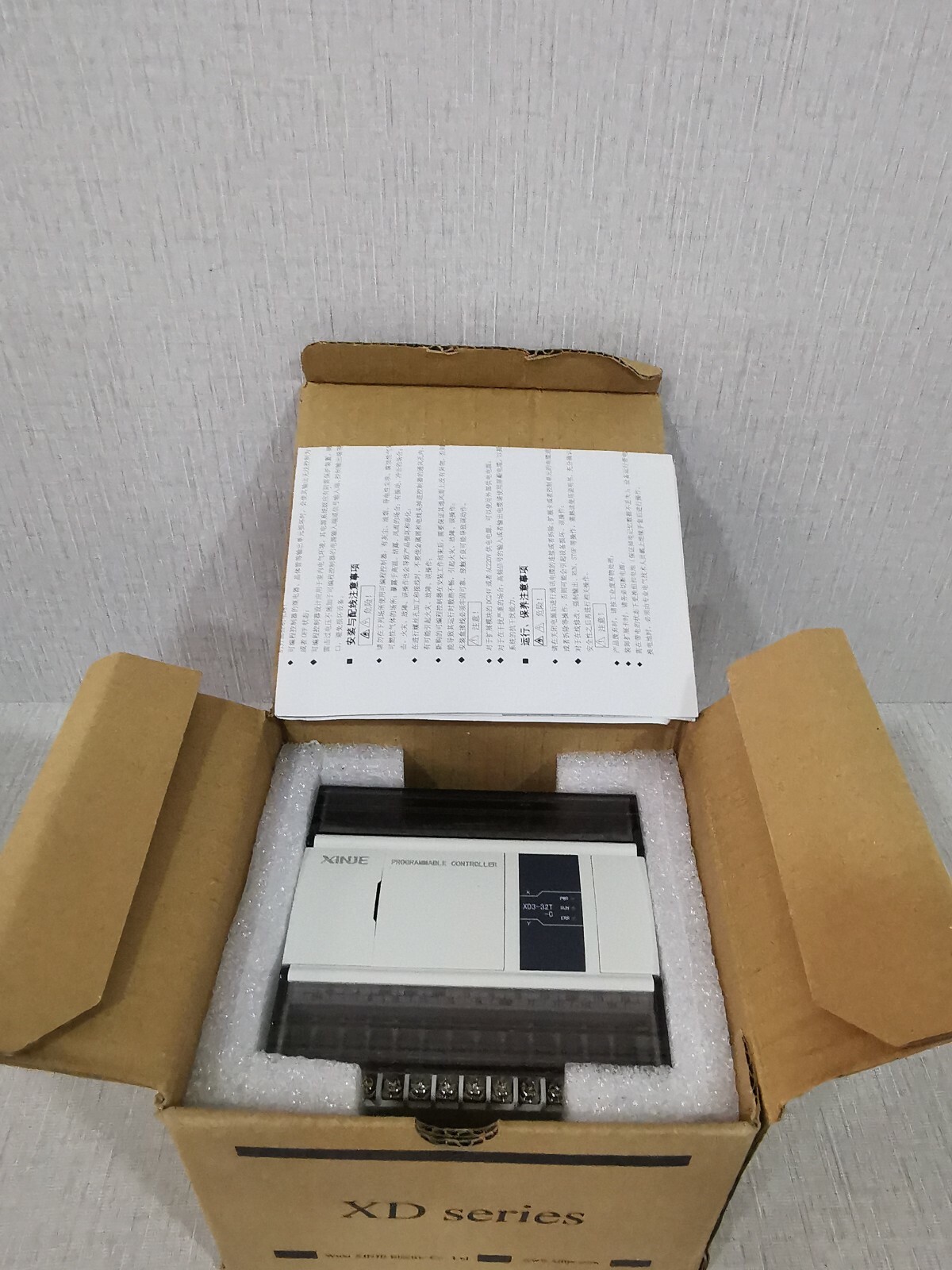 Xinje XD3-32PT-C XINJE XD3-32PT-C PROGRAMMABLE CONTROLLER H2.0.1/V3.4.6 2