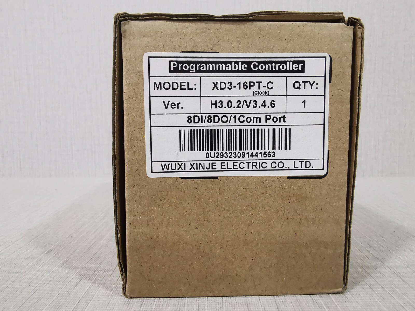 Xinje XD3-16PT-C XINJE XD3-16PT-C Programmable Controller H3.0.2/V3.4.6 2