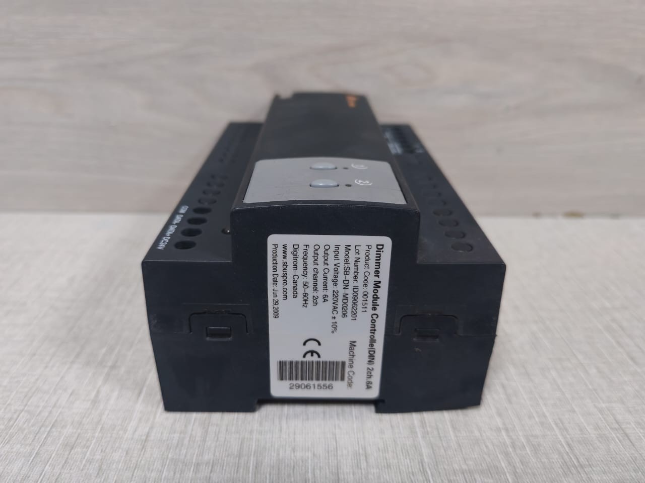 SMARTBUS SB-DN-MD0206 SMARTBUS SB-DN-MD0206 Dimmer Module Controller 3