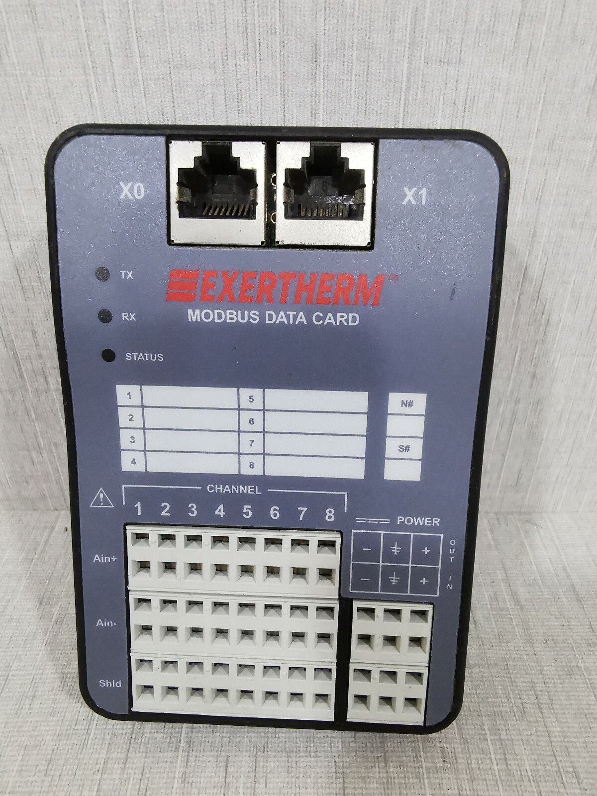 EXERTHERM 800217 MODBUS DATA CARD
