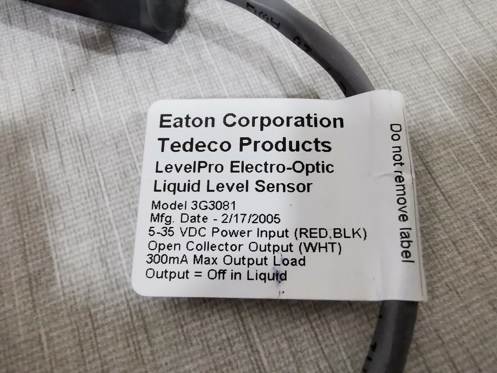 Eaton 3G3081 Eaton 3G3081 SENSOR 5