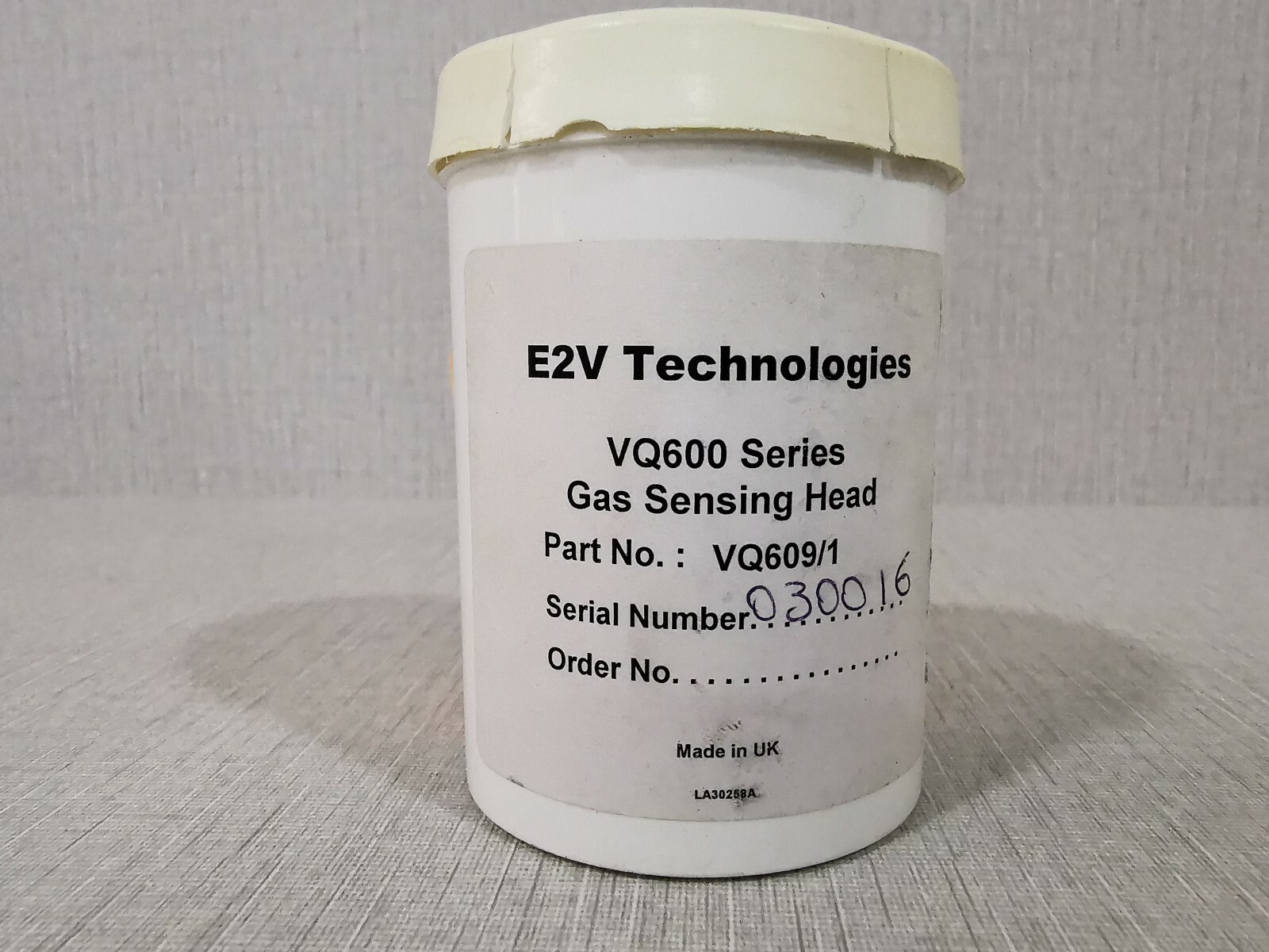 SCS E2V Technologies VQ600 SCS E2V Technologies VQ600 Series Gas Sensing Head 2