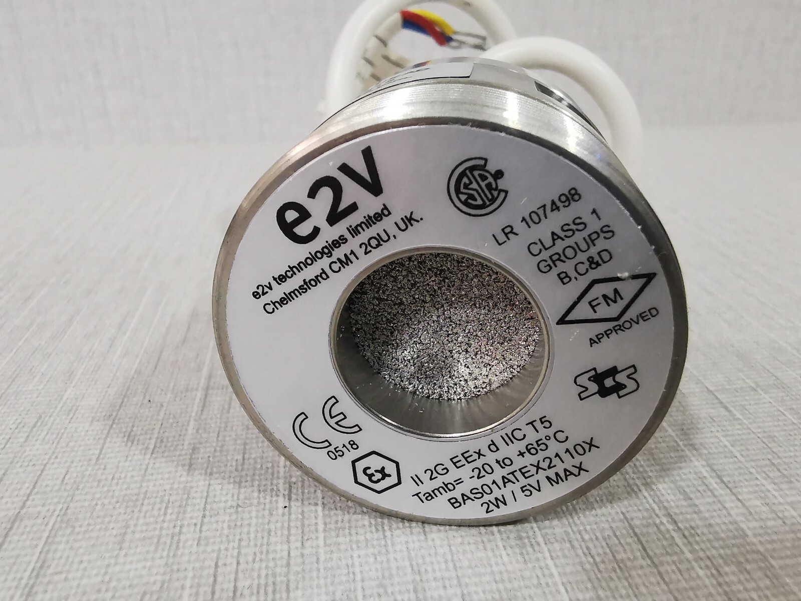 SCS E2V Technologies VQ600 SCS E2V Technologies VQ600 Series Gas Sensing Head 5