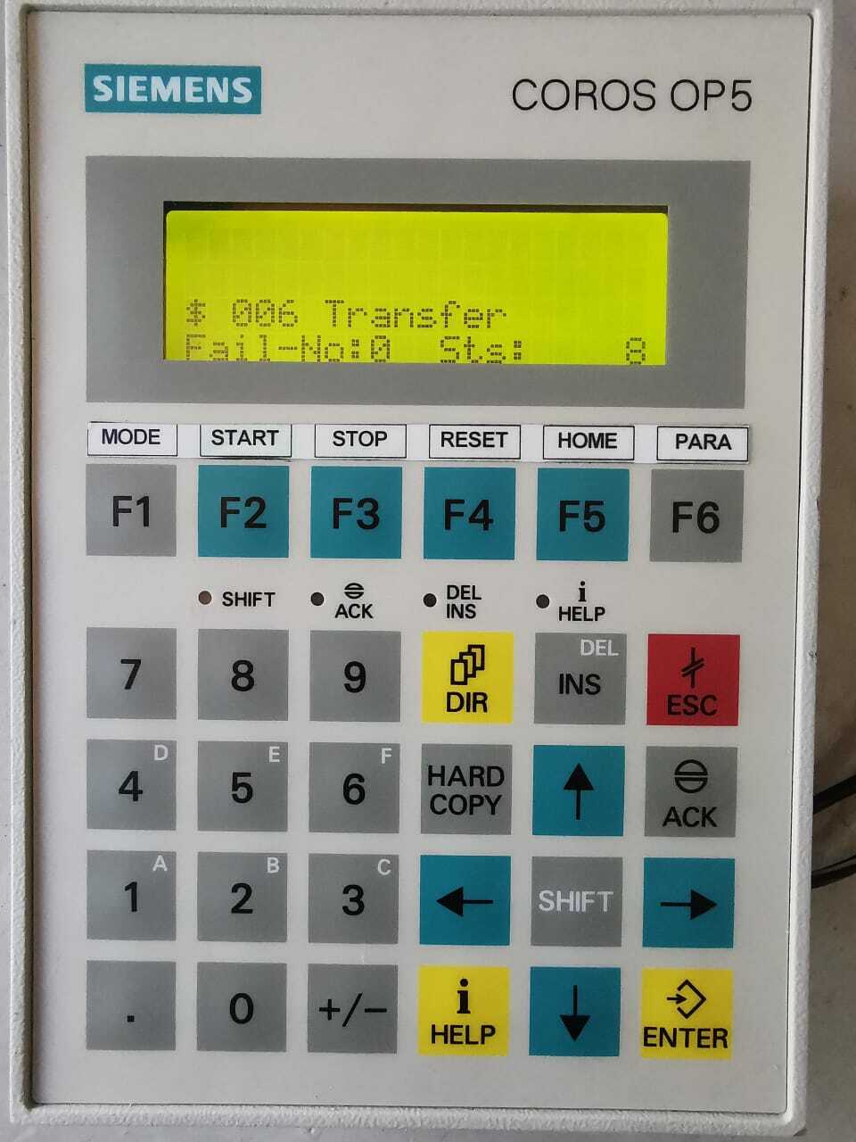 Siemens 6AV3505-1FB01 Siemens COROS OP5-A1 Operator Panel 6AV3505-1FB01 2