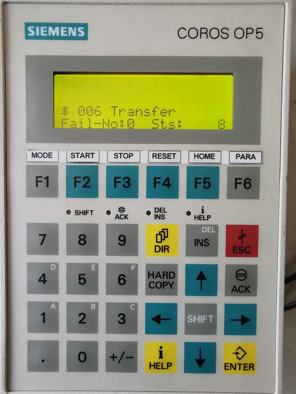 Siemens 6AV3505-1FB01 Siemens COROS OP5-A1 Operator Panel 6AV3505-1FB01 4