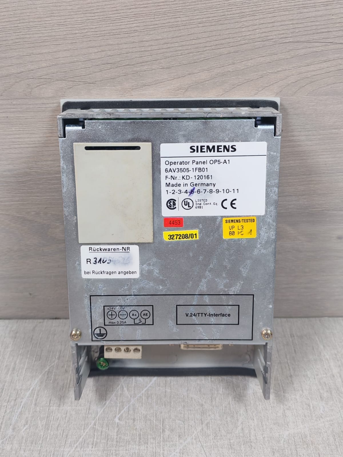 Siemens 6AV3505-1FB01 Siemens COROS OP5-A1 Operator Panel 6AV3505-1FB01 9