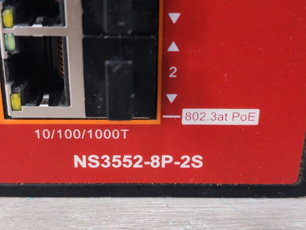 INTERLOGIX IFS NS3552-8P-2S INTERLOGIX INDUSTRIAL ETHERNET IFS NS3552-8P-2S SWITCH 48V- TRIED & TESTED 9