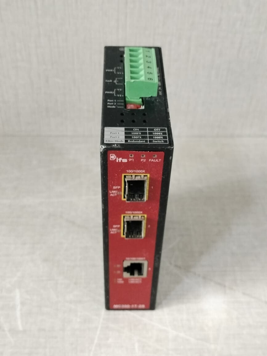 IFS MC350-1T-2S IFS MC350-1T-2S Industrial Media Converter 24V 2