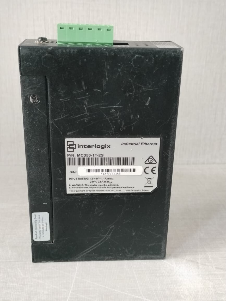IFS MC350-1T-2S IFS MC350-1T-2S Industrial Media Converter 24V 6