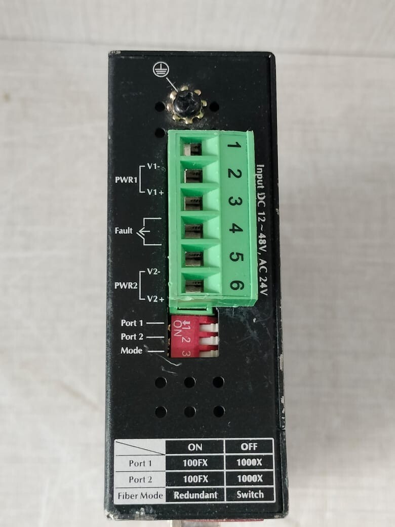 IFS MC350-1T-2S IFS MC350-1T-2S Industrial Media Converter 24V 7
