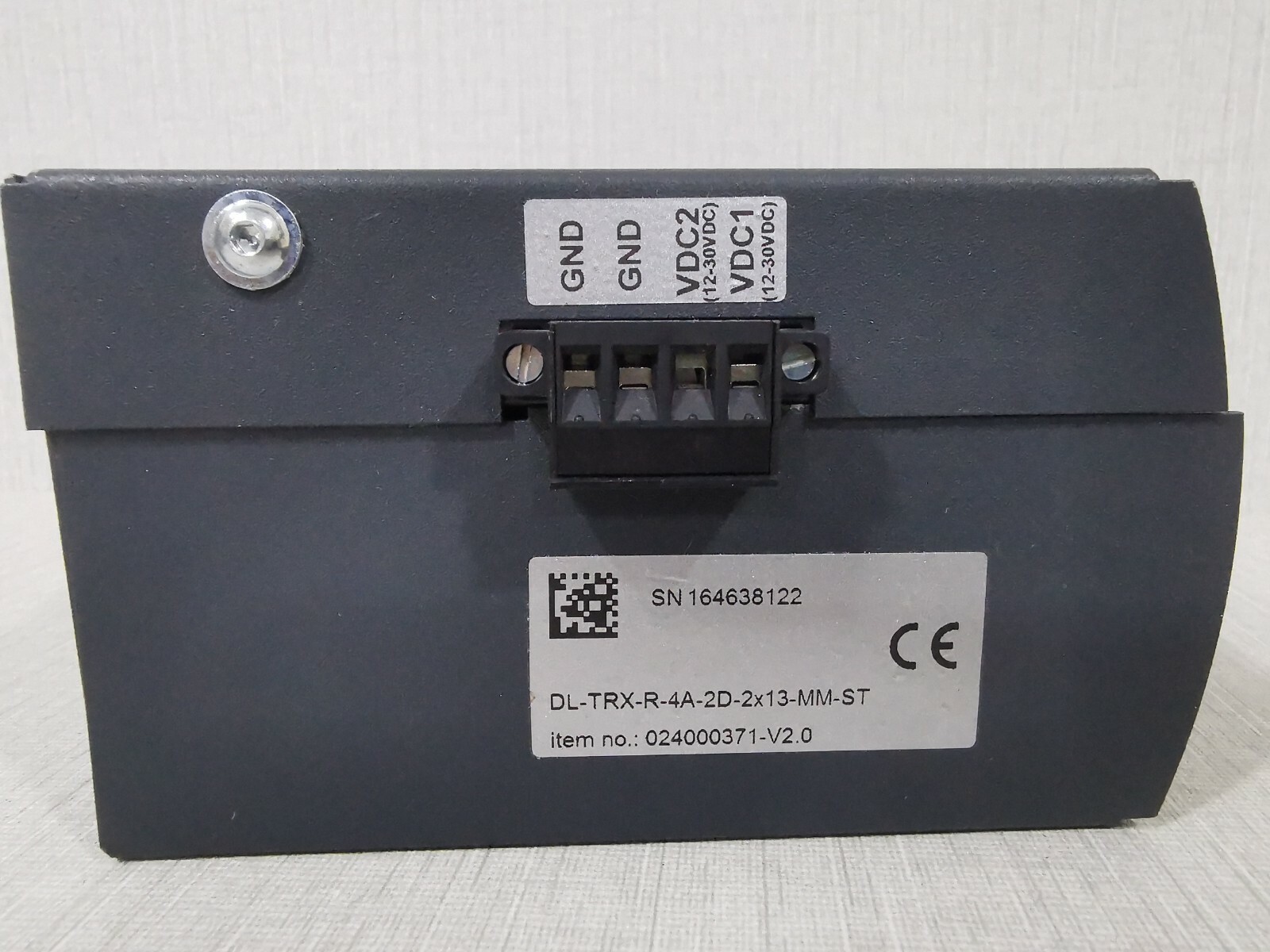 ATEIS 024000371-V2.0 ATEIS TranSecure-M 024000371-V2.0 Audio Receiver DL-TRX-R-4A-2D-2x13-MM-ST 2