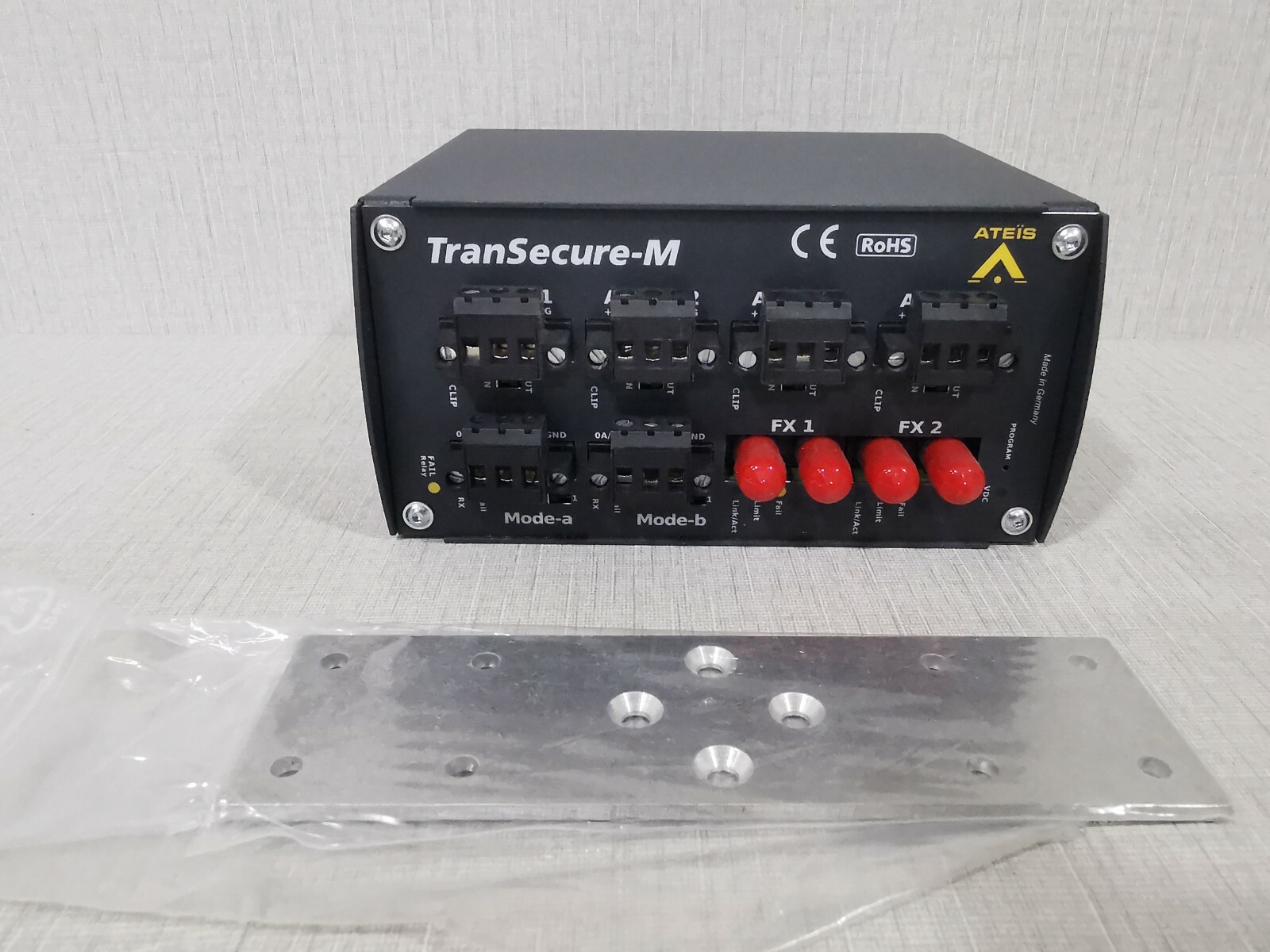 ATEIS TranSecure-M 024000371-V2.0 Audio Receiver DL-TRX-R-4A-2D-2x13-MM-ST