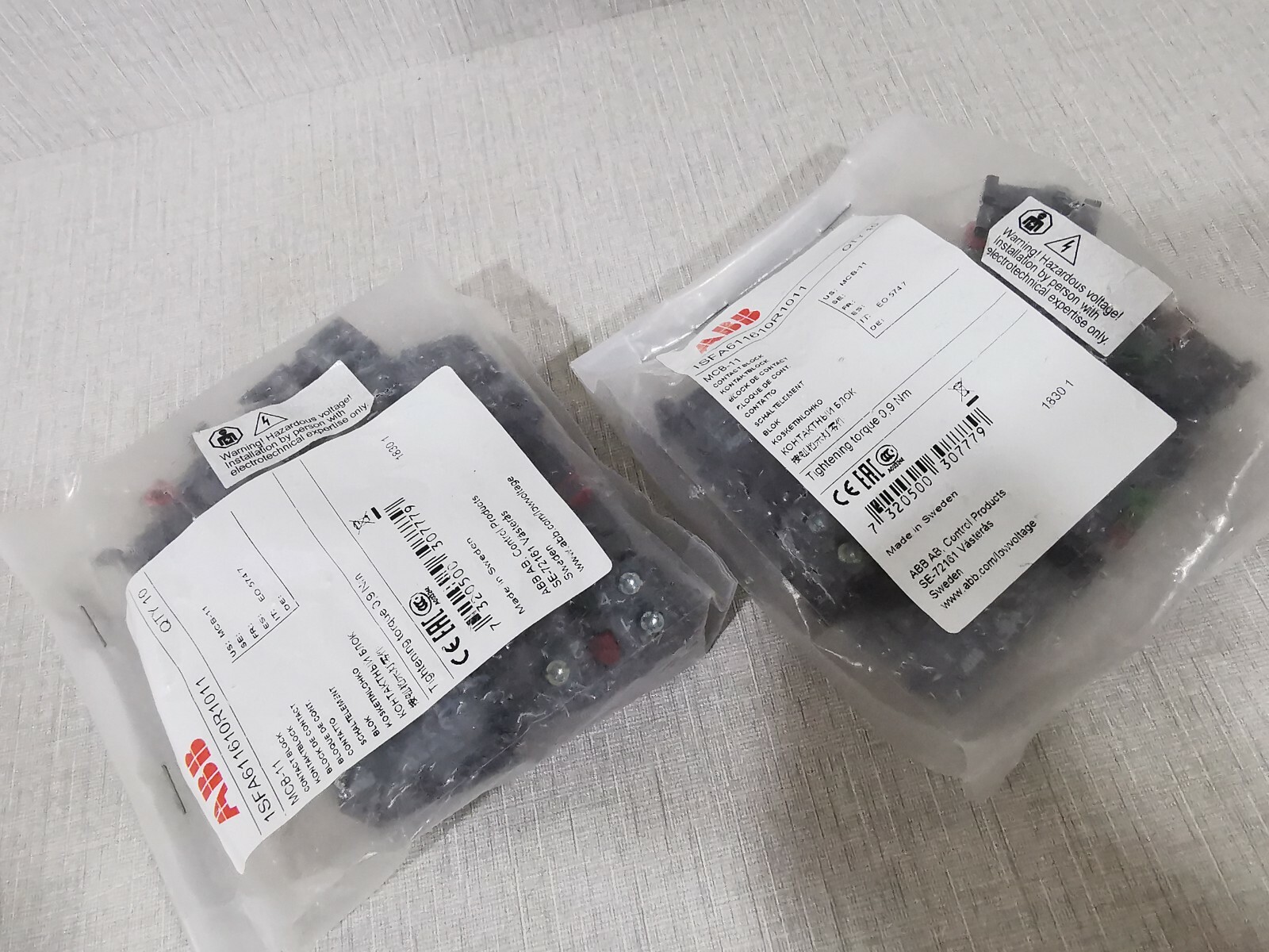 ABB MCB-11 ABB MCB-11 Contact Block 1SFA611610R1011 5