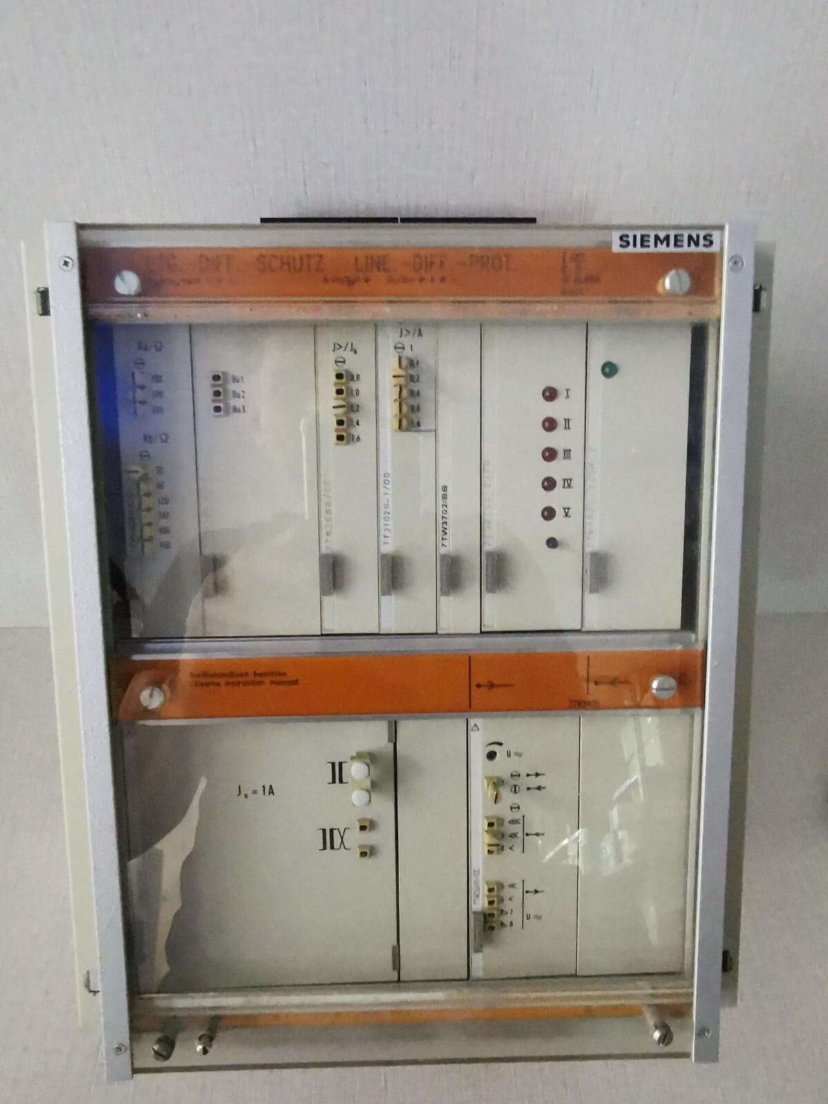 SIEMENS 7SD7611-2AA1/BC RELAY