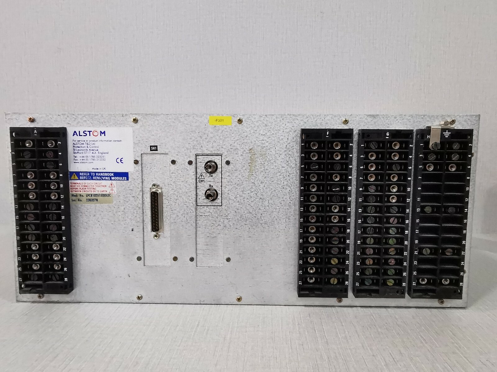 Alstom LFCB102 ALSTOM LFCB102/ LFCB102515DDLEC Digital Current Differential Relay 7