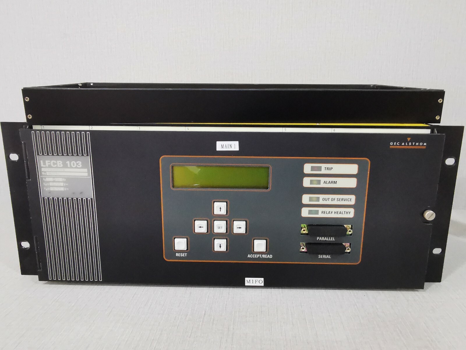 GEC ALSTHOM LFCB-103 GEC ALSTHOM LFCB 103 /LFCB103S50203E Digital Current Differential Relay 100/125V 2