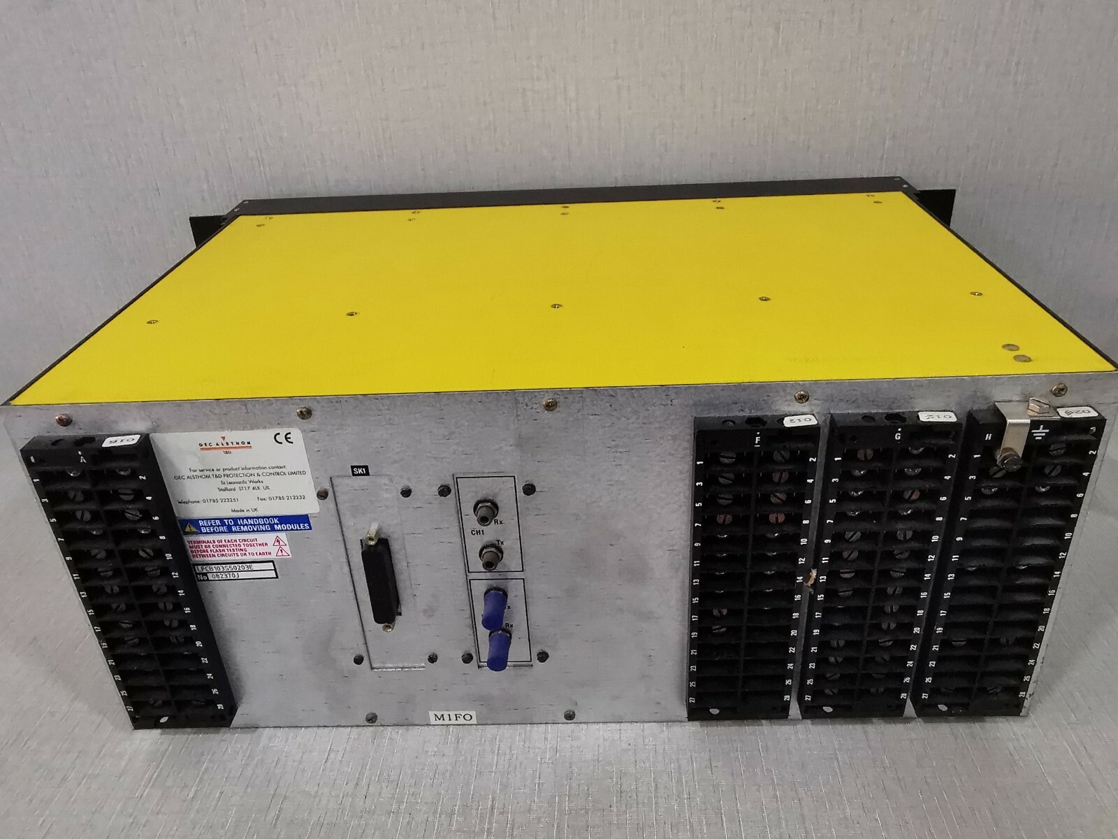 GEC ALSTHOM LFCB-103 GEC ALSTHOM LFCB 103 /LFCB103S50203E Digital Current Differential Relay 100/125V 9