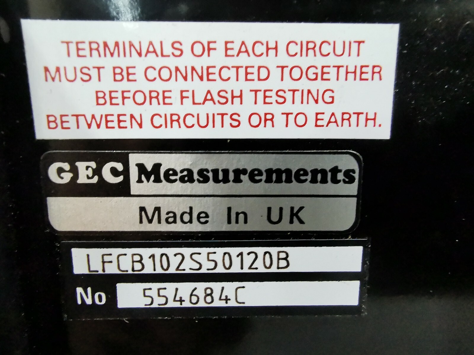 GEC ALSTHOM LFCB-102 GEC ALSTHOM LFCB 102 / LFCB102S50120B Digital Current Differential Relay 5