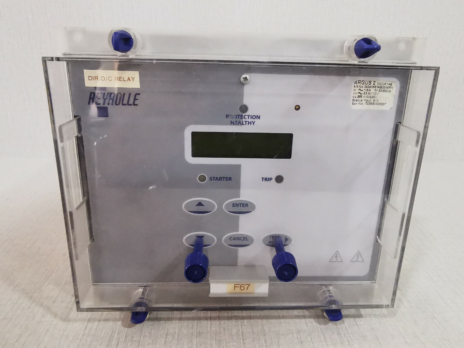 Reyrolle ARGUS 2 DCD614B Relay