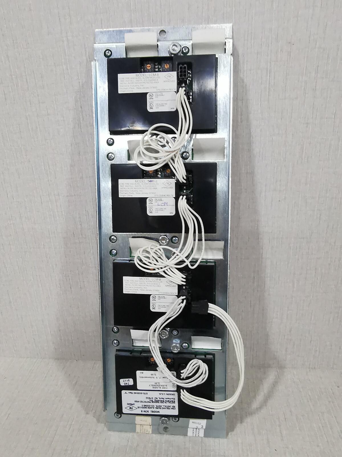 SCM-8 FM SCM-8 CONTROL SWITCH MODULE LCM-8 5