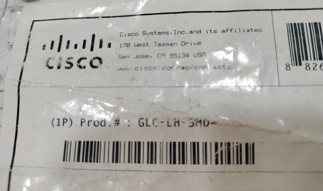 Cisco GLC-LH-SMD CISCO GLC-LH-SMD /10-2625-01 TRANCEIVER MODULE 4
