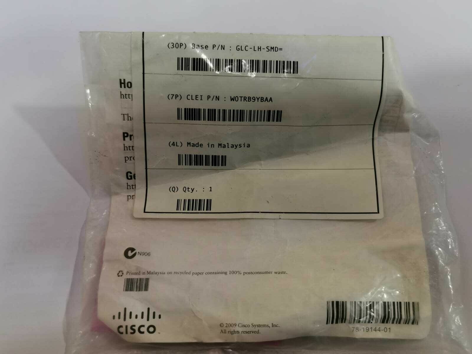 Cisco GLC-LH-SMD CISCO GLC-LH-SMD /10-2625-01 TRANCEIVER MODULE 5