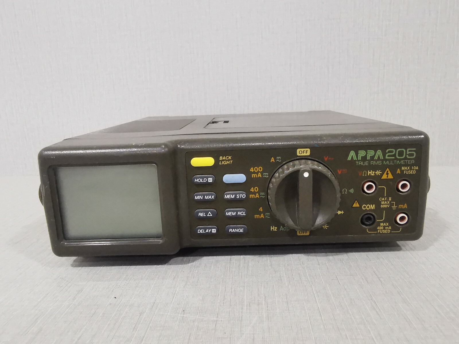 APPA APPA 205 APPA 205 TRUE RMS MULTIMETER 4