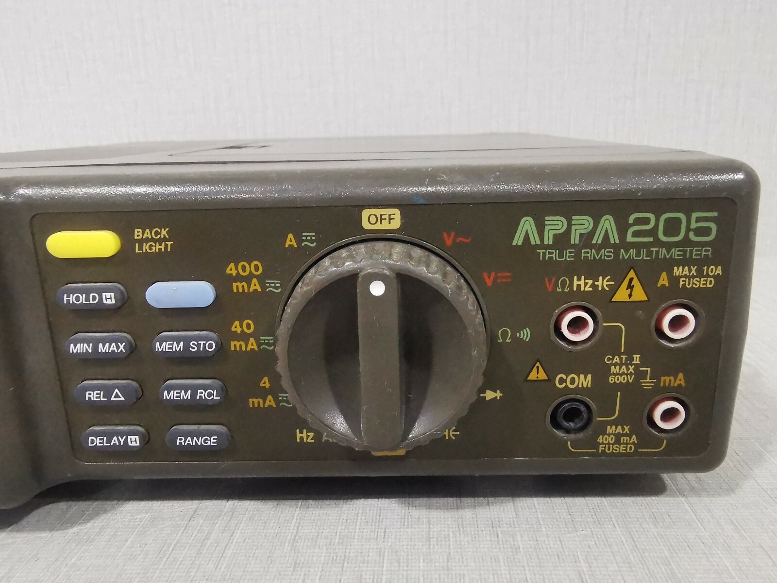 APPA APPA 205 APPA 205 TRUE RMS MULTIMETER 5