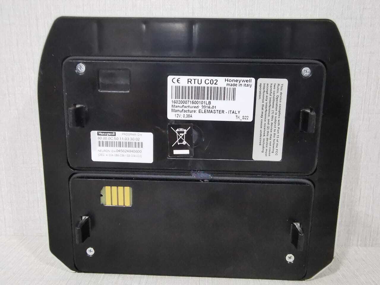 Honeywell 80.00.0C.50.11.03.30.02 HONEYWELL RTU CO2 TEMALINE 12V;0.38A 5