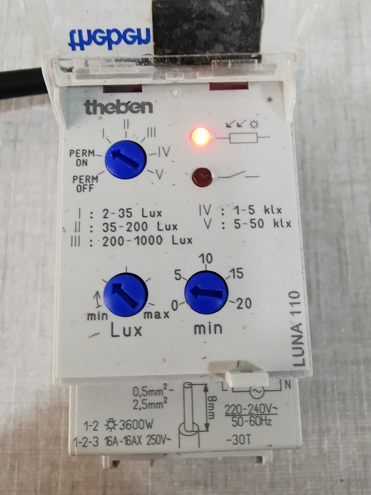 Theben LUNA 110 Light Sensor