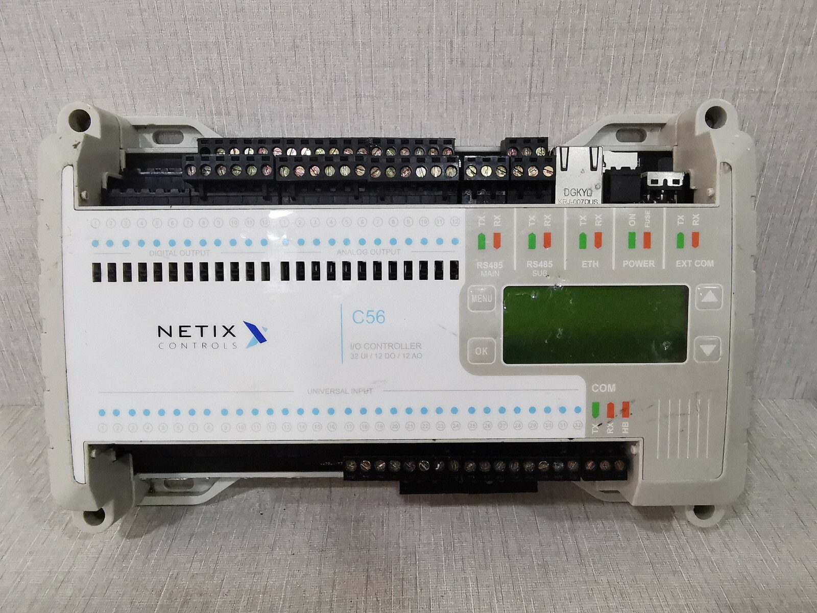 NETIX CONTROLS C56/ NCCBC56 I/O CONTROLLER