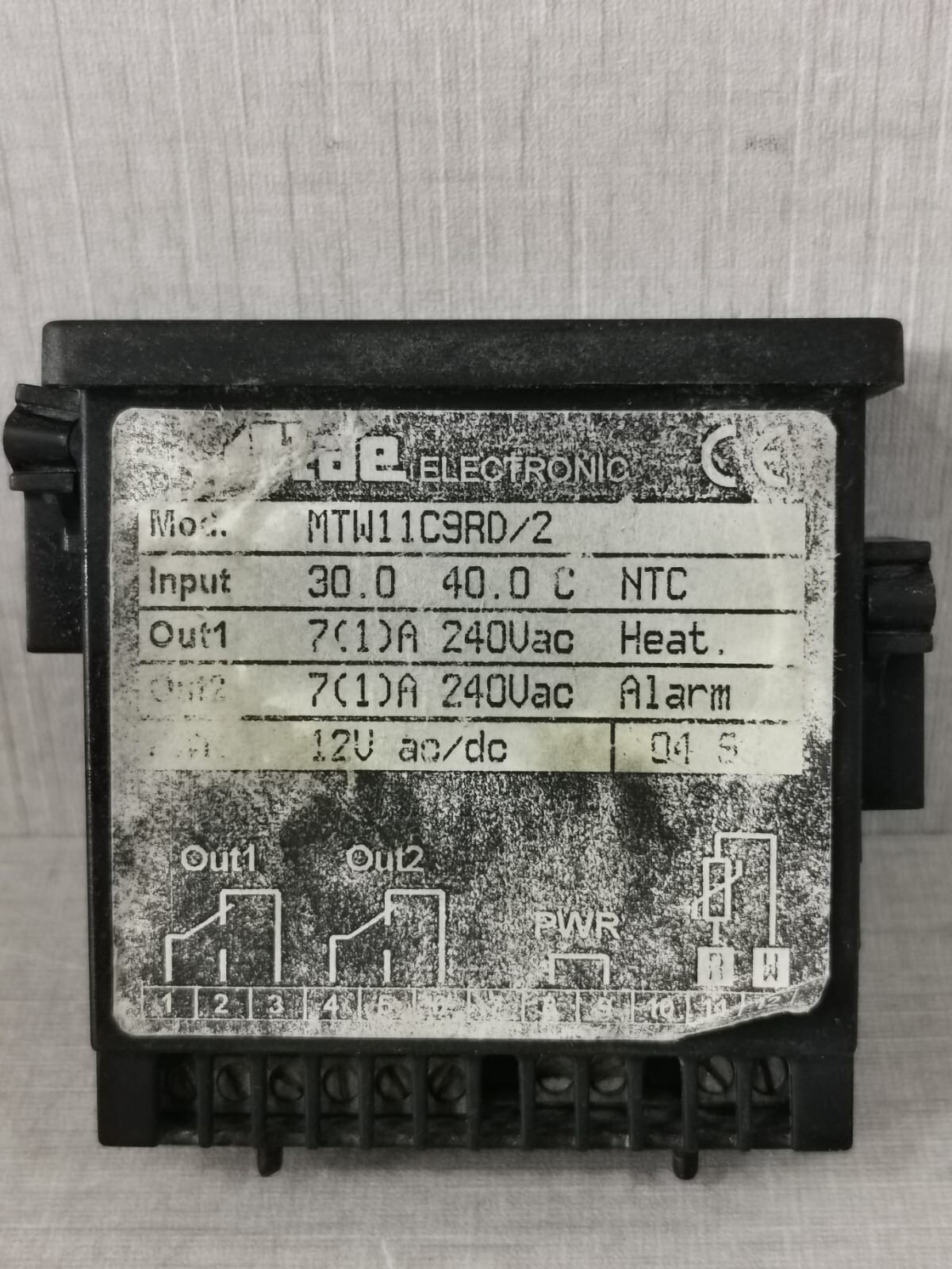 Lae Electronic MTW11C9RD/2 Lae Electronics MTW11 / MTW11C9RD/2 240VAC 4