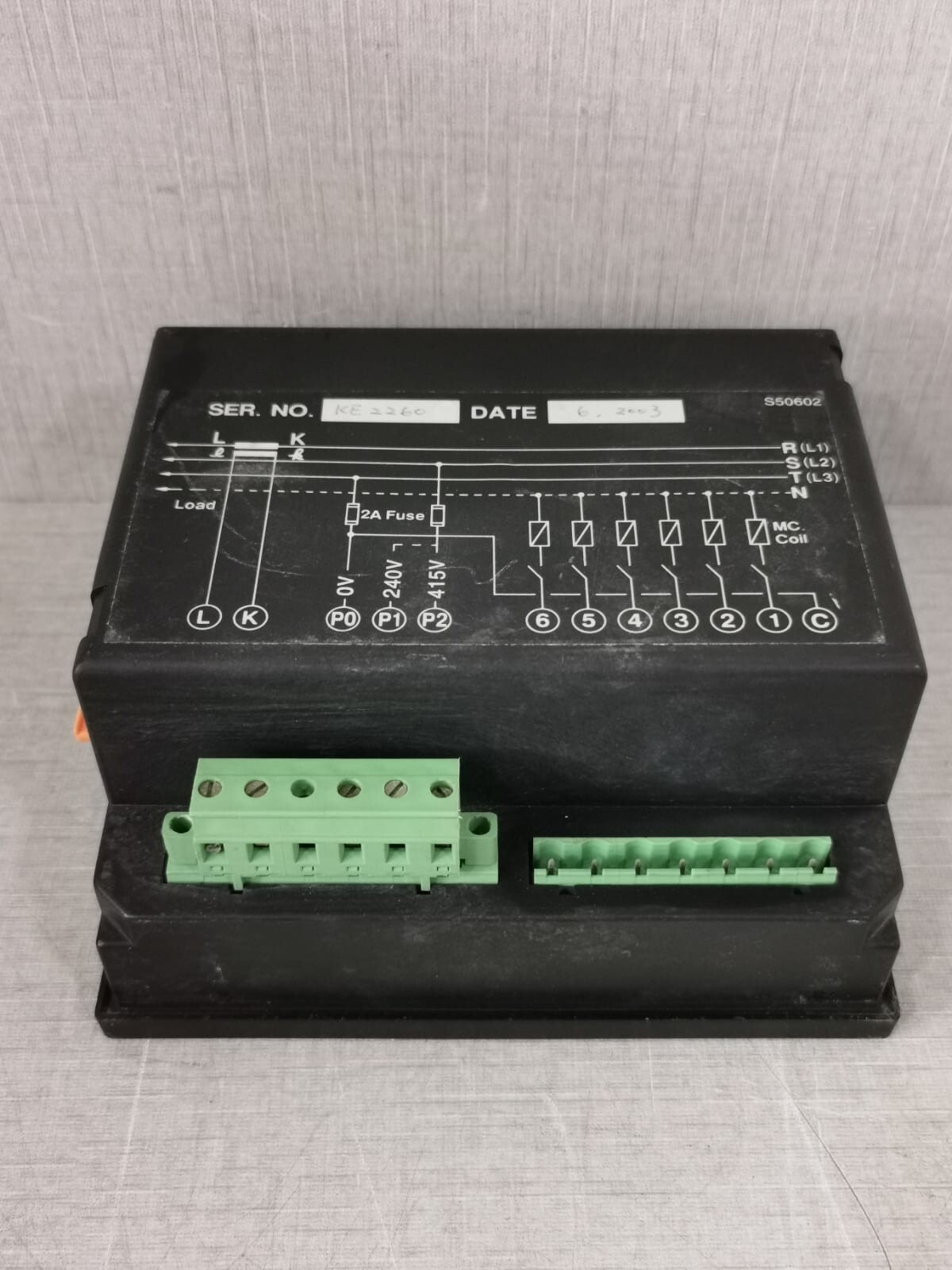 COS S5-6D COS REACTIVE POWER REGULATOR S5-6D 6