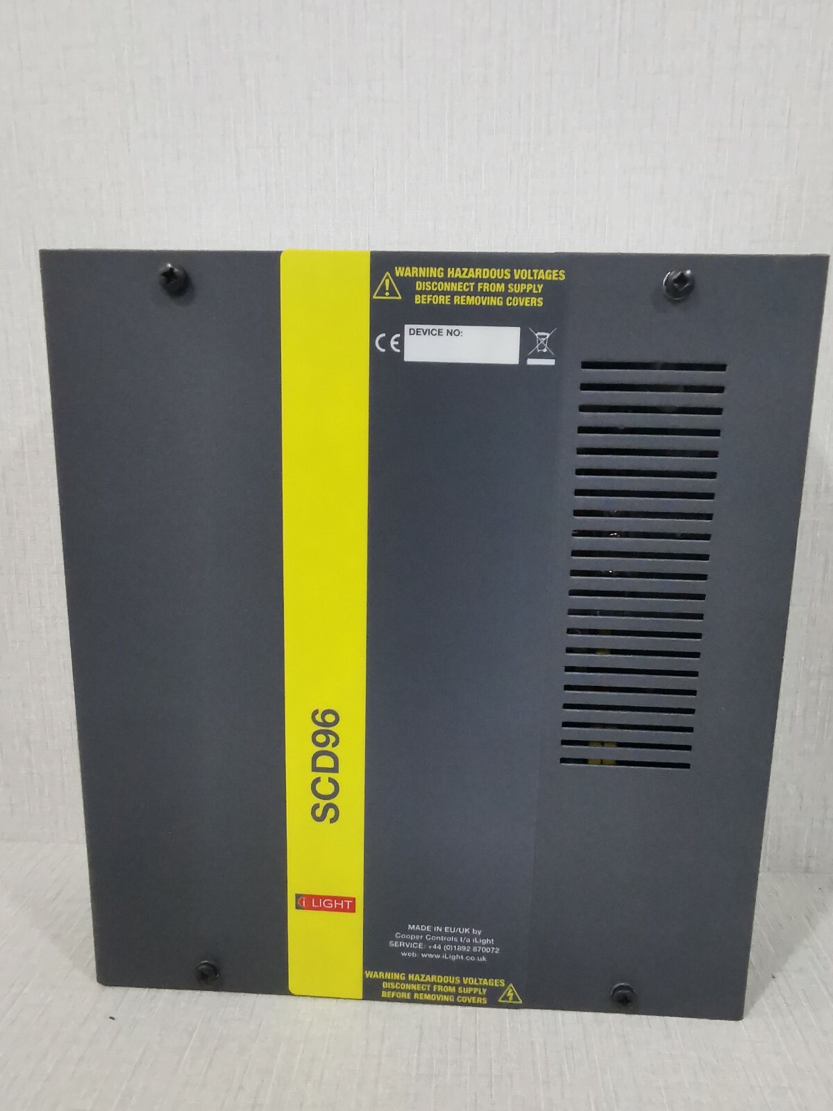 Ilight SCD96 iLight SCD96 96CH DMX SOURCE CONTROLLER 230VAC 50/60Hz 28VA - W/ FHILTY BOX 2