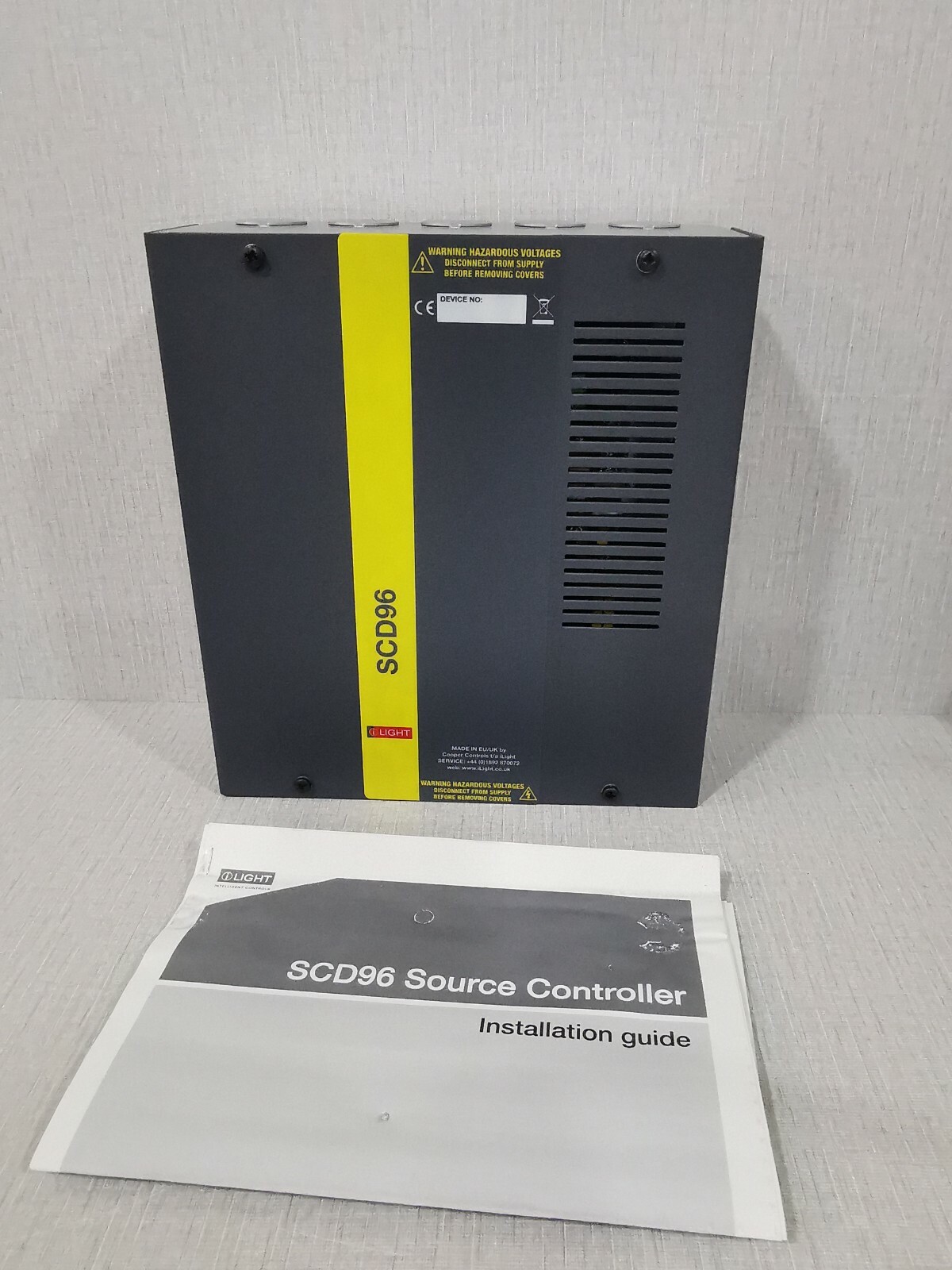 iLight SCD96 96CH DMX SOURCE CONTROLLER 230VAC 50/60Hz 28VA - W/ FHILTY BOX