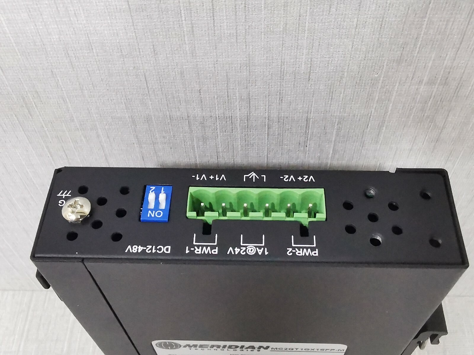 Meridian MC2GT1GX1SFP-M MERIDIAN MC2GT1GX1SFP-M /MC2FT1FX1SFP-M Hardened 2 Port Media Converter PORT 5