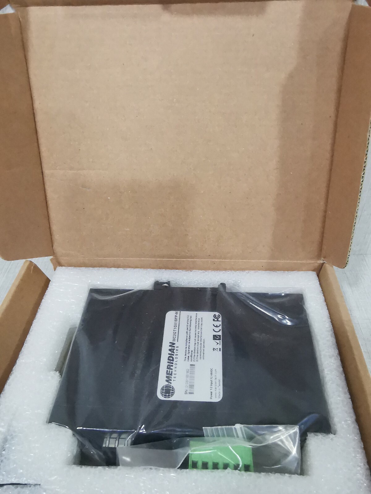 Meridian MC2GT1GX1SFP-M MERIDIAN MC2GT1GX1SFP-M /MC2FT1FX1SFP-M Hardened 2 Port Media Converter PORT 7